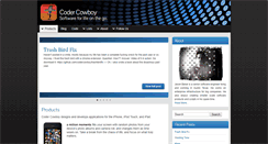 Desktop Screenshot of codercowboy.com